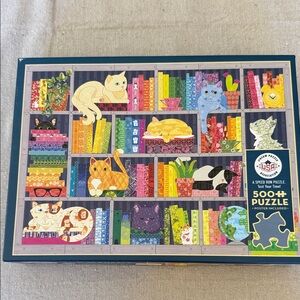 Cobble Hill Rainbow Cats 500-piece puzzle